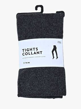 NWT Reitmans Ultimate Comfort Grey Melange Tights | Size X-Tall